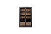 Miniature Black wooden cabinet James 1