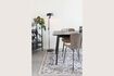 Miniature Black wooden dining table 160cm Fabio 2