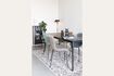 Miniature Black wooden dining table 160cm Fabio 3