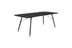 Miniature Black wooden dining table 180cm Roger 8