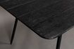 Miniature Black wooden dining table 180cm Roger 3