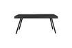 Miniature Black wooden dining table 180cm Suri 1