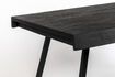 Miniature Black wooden dining table 180cm Suri 6