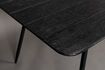 Miniature Black wooden dining table 200cm Roger 2