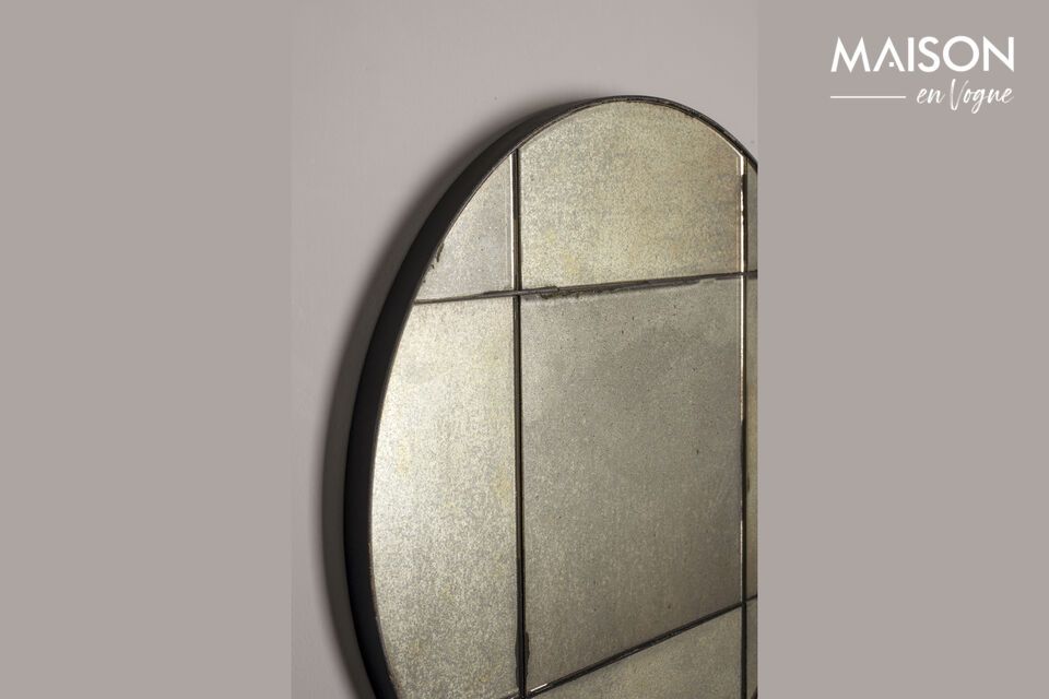 Black wooden mirror Madi - 1