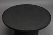 Miniature Black wooden round coffee table Winston 4