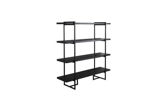 Black wooden shelf Class