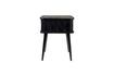 Miniature Black wooden side table Barbier 1