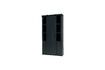 Miniature Black wooden sliding door cabinet Barn 7