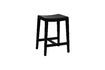 Miniature Black wooden stool Kent 1