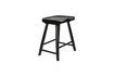 Miniature Black Wooden Stool Vander 1