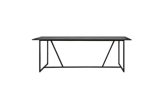 Black wooden table Silas