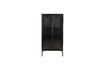 Miniature Black wooden wardrobe Rob 1