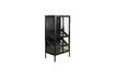 Miniature Black wooden wardrobe Rob 7