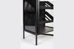 Miniature Black wooden wardrobe Rob 11