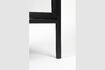 Miniature Black wooden wardrobe Rob 12