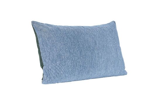 Bliss blue fabric cushion Clipped