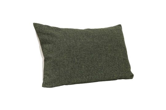 Bliss green cotton cushion Clipped