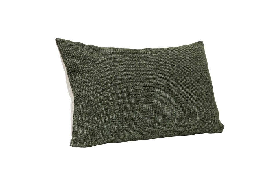 Bliss green cotton cushion Hübsch