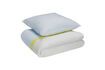 Miniature Block multicolored cotton bedspread 60x200cm 1