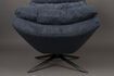 Miniature Blue fabric armchair Vince 7