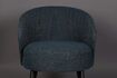 Miniature Blue fabric armchair Waldo 7