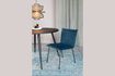 Miniature Blue fabric rug 200x200 cm Chi 3