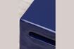 Miniature Blue lacquered cement stool 5