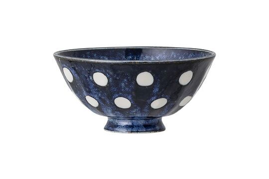 Blue porcelain bowl 13cm Camellia Clipped