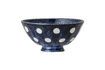 Miniature Blue porcelain bowl 13cm Camellia 1