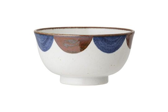 Blue porcelain bowl 16,5cm Camellia Clipped