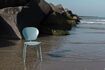 Miniature Blue recycled plastic chair The Ocean 3