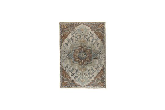 Blue wool rug 200x300 cm Amori Clipped