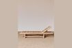 Miniature Bora-Bora beige teak chaise longue 4