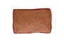 Miniature Borders cinnamon linen cushion Clipped