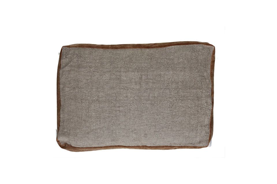 Borders natural linen cushion Pomax