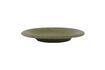 Miniature Bosque khaki stoneware dessert plate 1