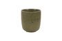 Miniature Bosque khaki stoneware glass Clipped