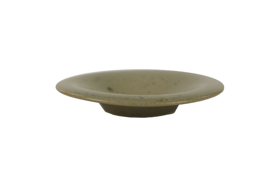 Bosque khaki stoneware soup bowl Pomax