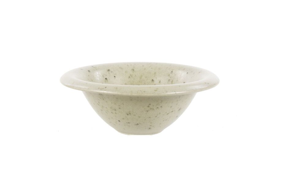 Bosque white stoneware bowl Pomax