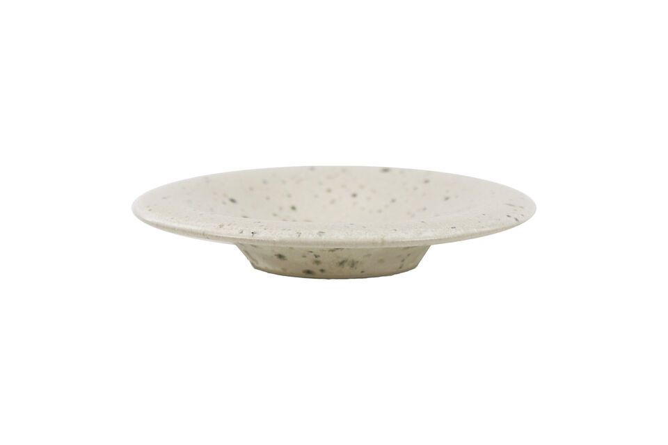 Bosque white stoneware soup bowl Pomax