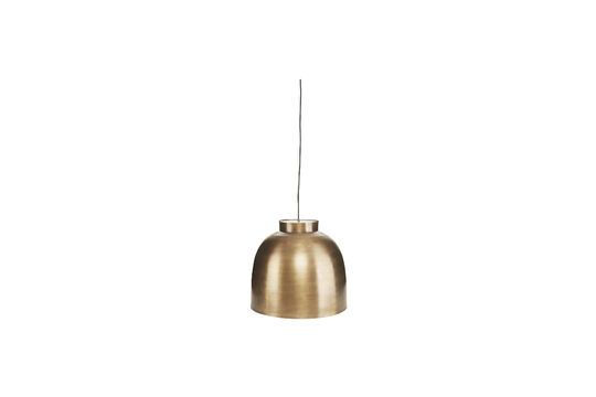 Bowl large gold-plated brass suspension Clipped