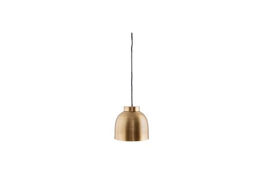 Bowl small gold-plated brass suspension Clipped