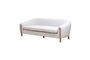 Miniature Bowles white cotton 3-seater sofa Clipped