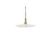 Miniature Brampton white metal round pendant light 2