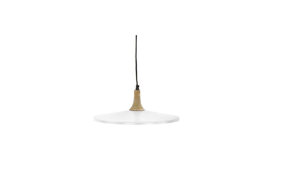 Introduce a simple, uncluttered lighting element to your interior with our round metal pendant