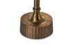 Miniature Brass plated aluminum side table Mace 3