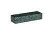 Miniature Brick green marble candlestick 1