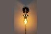 Miniature Bronze iron wall lamp Aden 2