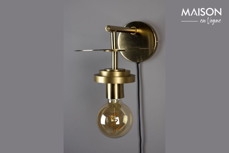 Bronze iron wall lamp Aden - 1